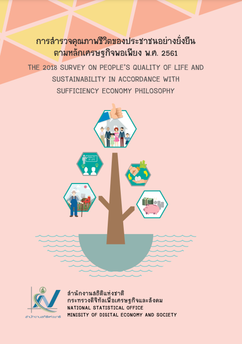 Explore the quality of life of the people in a sustainable way. according to the principle of sufficiency economy