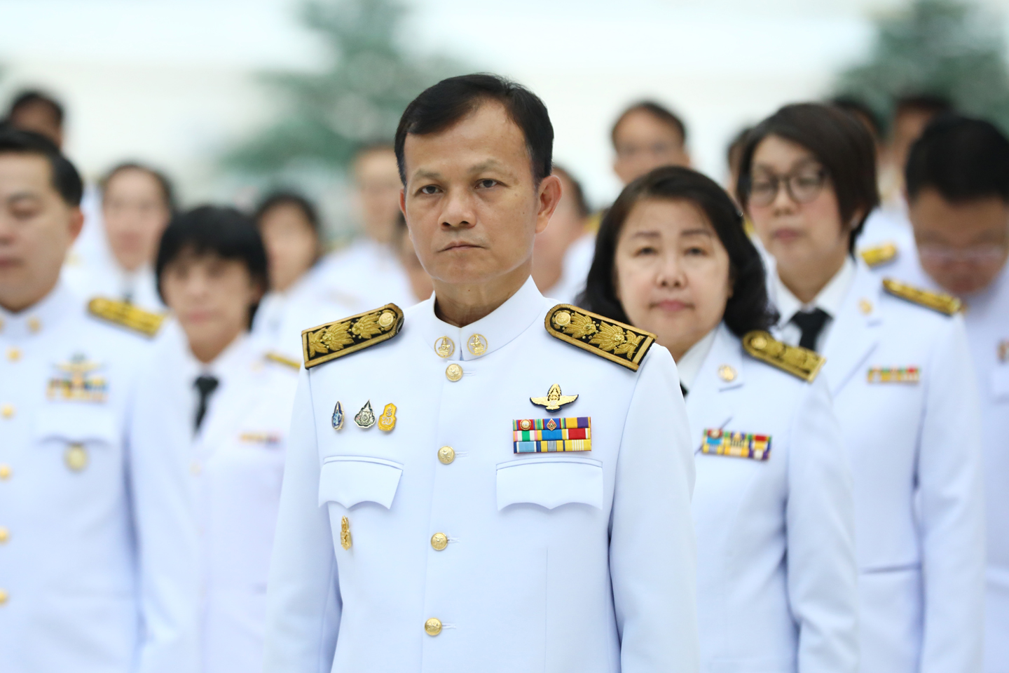 พิธีลงนามถวายพระพรชัยมงคล