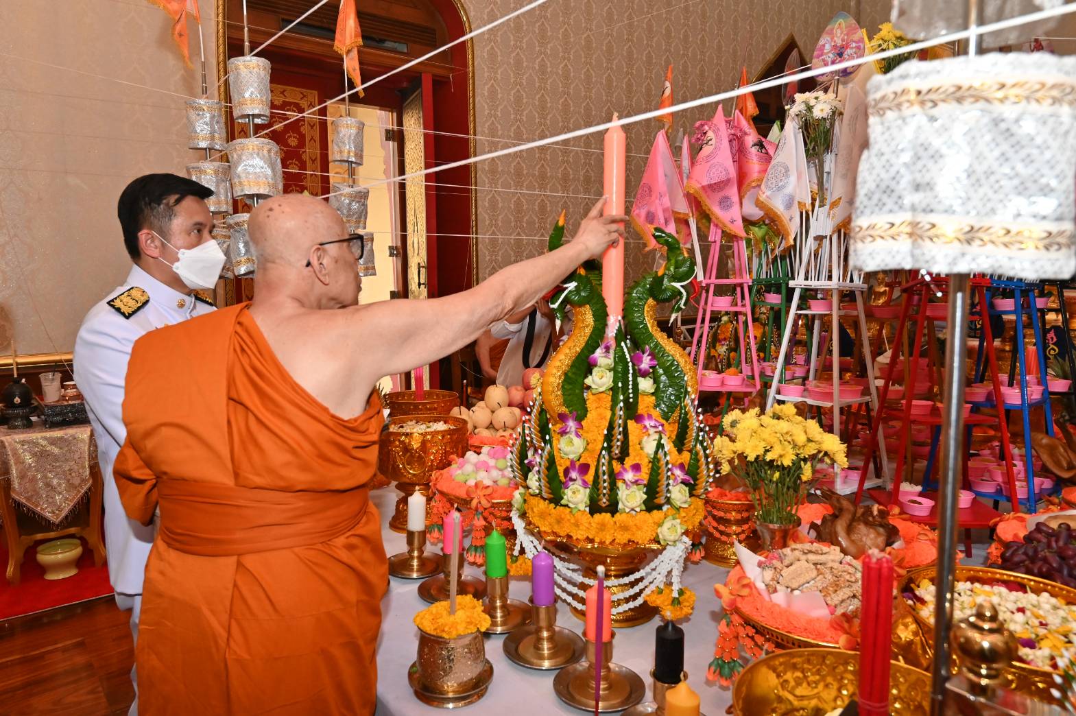 พิธีเจริญพระพุทธมนต์นวัคคหายุสมธัมม์และเจริญจิตตภาวนาเพื่อถวายพระพรชัยมงคล ​แด่สมเด็จพระเจ้าลูกเธอเจ้าฟ้าพัชรกิติยาภา นเรนทิราเทพยวดี กรมหลวงราชสาริณีสิริพัชร มหาวัชรราชธิดา