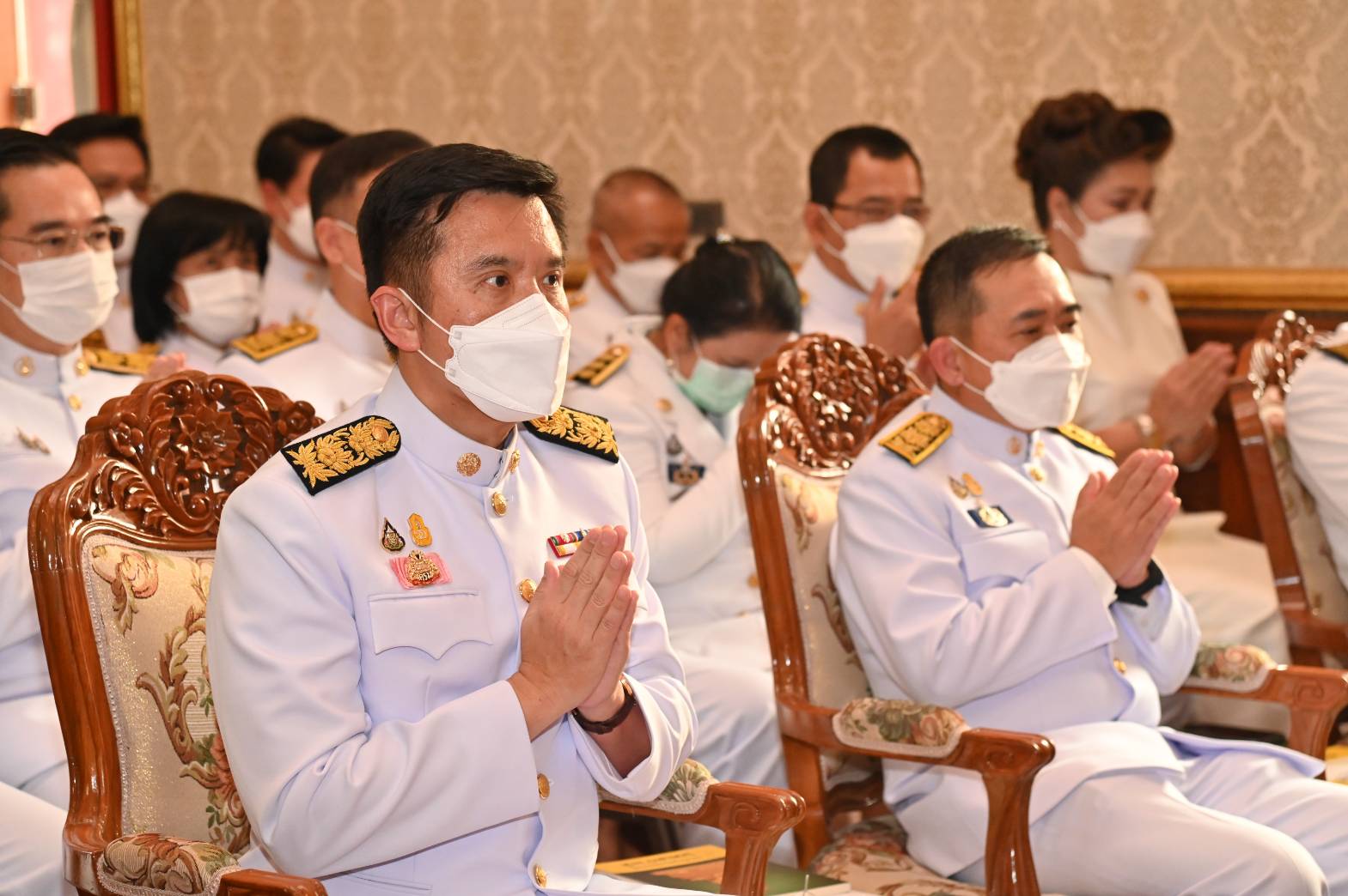 พิธีเจริญพระพุทธมนต์นวัคคหายุสมธัมม์และเจริญจิตตภาวนาเพื่อถวายพระพรชัยมงคล ​แด่สมเด็จพระเจ้าลูกเธอเจ้าฟ้าพัชรกิติยาภา นเรนทิราเทพยวดี กรมหลวงราชสาริณีสิริพัชร มหาวัชรราชธิดา