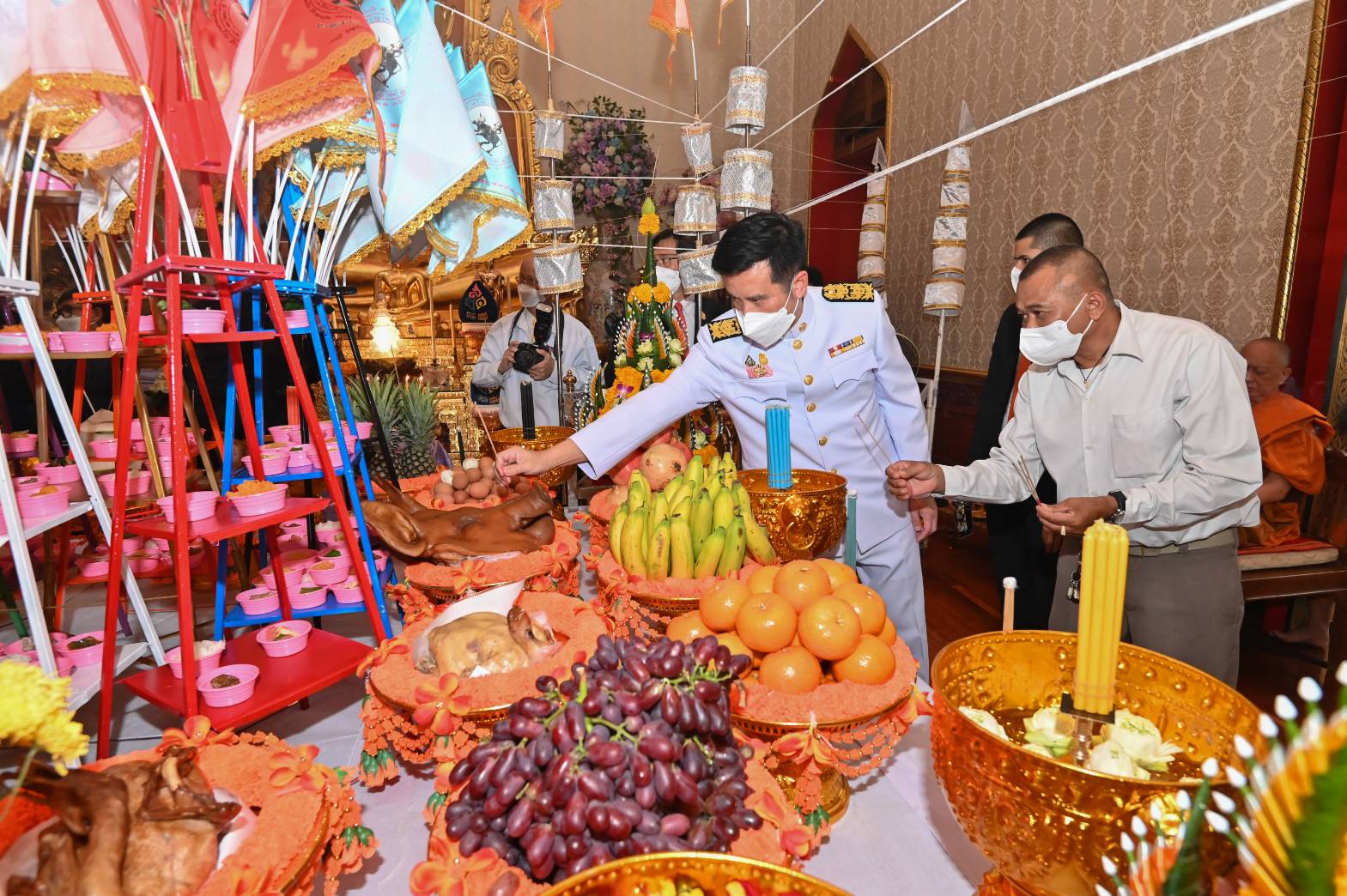 พิธีเจริญพระพุทธมนต์นวัคคหายุสมธัมม์และเจริญจิตตภาวนาเพื่อถวายพระพรชัยมงคล ​แด่สมเด็จพระเจ้าลูกเธอเจ้าฟ้าพัชรกิติยาภา นเรนทิราเทพยวดี กรมหลวงราชสาริณีสิริพัชร มหาวัชรราชธิดา