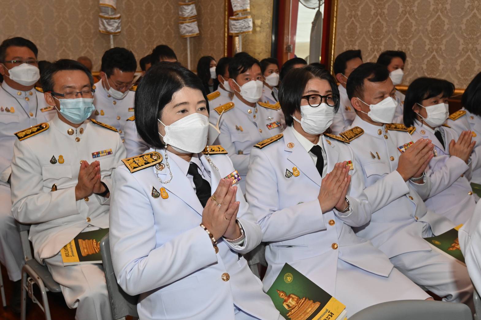 พิธีเจริญพระพุทธมนต์นวัคคหายุสมธัมม์และเจริญจิตตภาวนาเพื่อถวายพระพรชัยมงคล ​แด่สมเด็จพระเจ้าลูกเธอเจ้าฟ้าพัชรกิติยาภา นเรนทิราเทพยวดี กรมหลวงราชสาริณีสิริพัชร มหาวัชรราชธิดา
