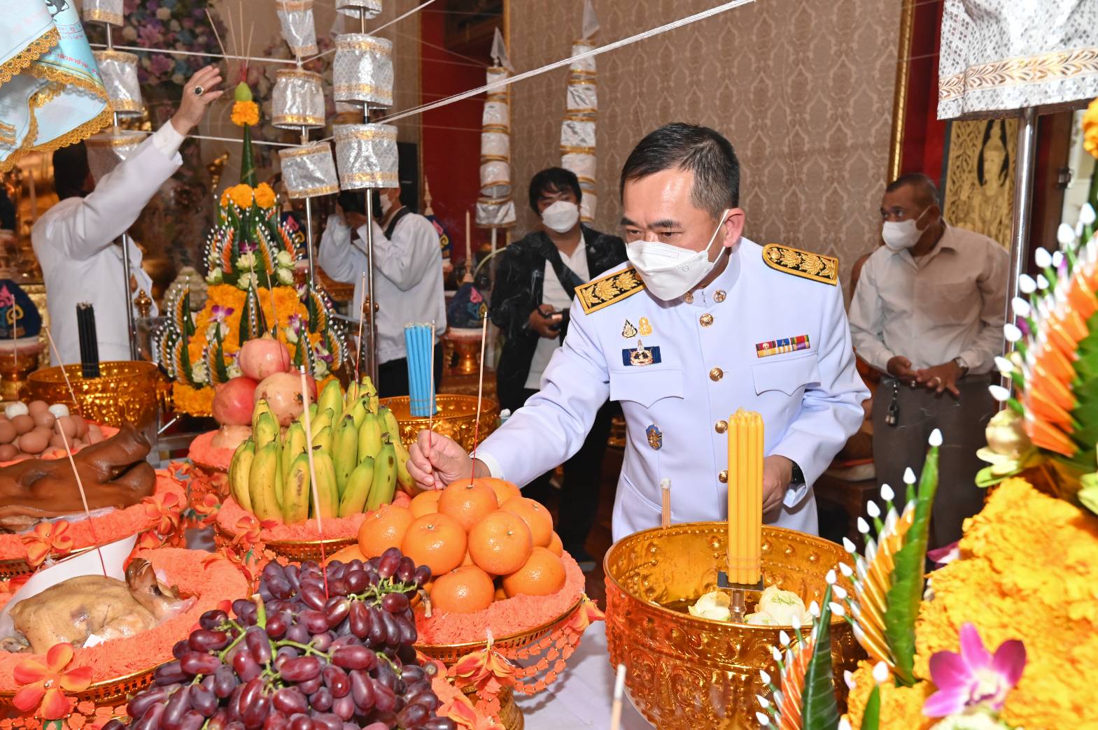 พิธีเจริญพระพุทธมนต์นวัคคหายุสมธัมม์และเจริญจิตตภาวนาเพื่อถวายพระพรชัยมงคล ​แด่สมเด็จพระเจ้าลูกเธอเจ้าฟ้าพัชรกิติยาภา นเรนทิราเทพยวดี กรมหลวงราชสาริณีสิริพัชร มหาวัชรราชธิดา
