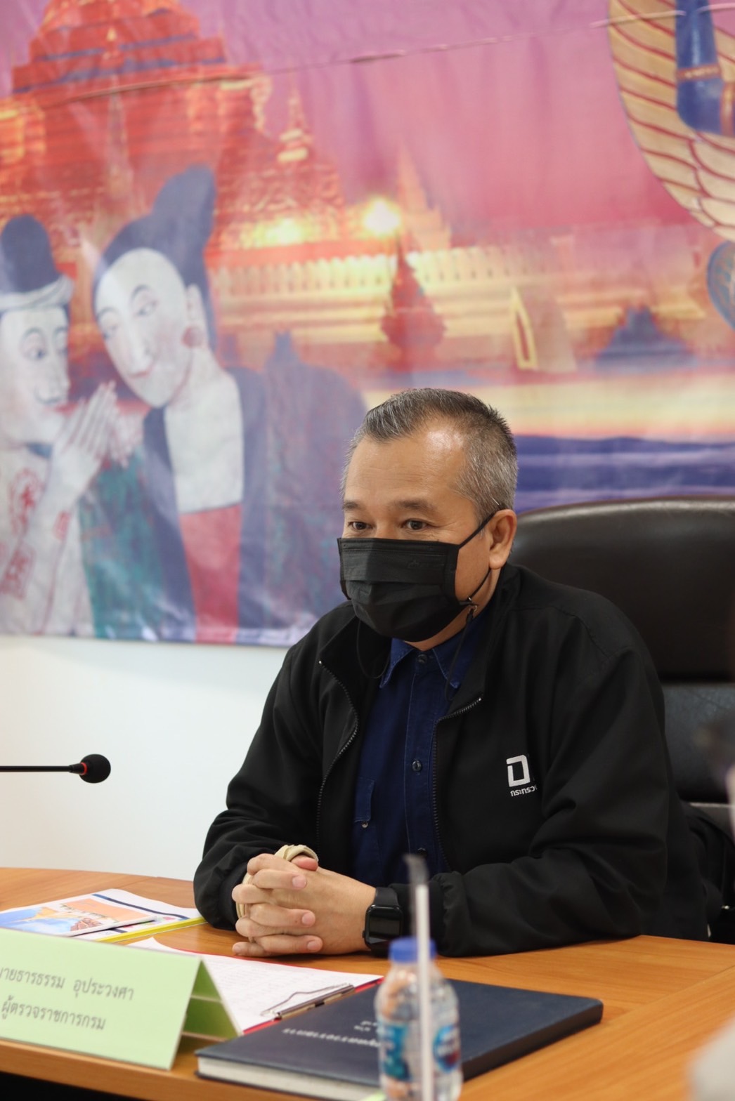 ตรวจราชการและสังเกตการณ์ โครงการสำรวจข้อมูลสถานภาพการรู้เท่าทันสื่อ และสารสนเทศของประเทศไทย พ.ศ. 2566 ณ จังหวัดน่าน