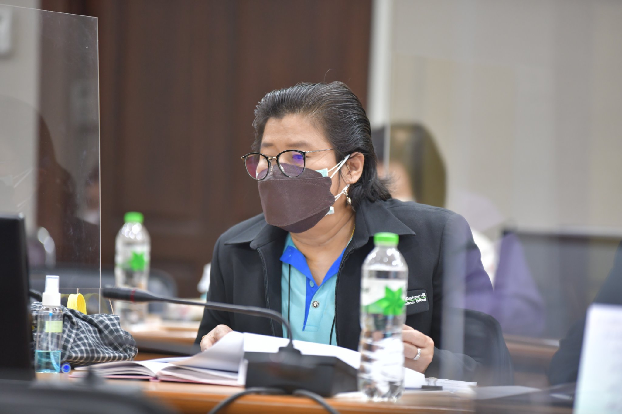 ประชุมคณะทำงานพิจารณาค่าตอบแทนการปฏิบัติงานสนามสำมะโนทดลอง โครงการสำมะโนการเกษตร พ.ศ. 2566