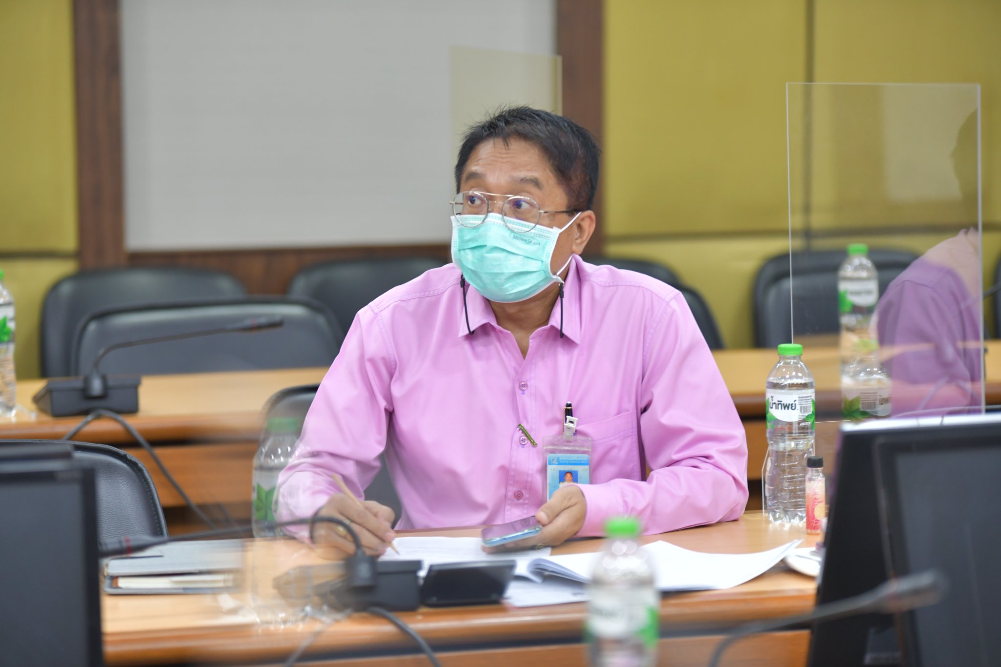 ประชุมคณะทำงานพิจารณาค่าตอบแทนการปฏิบัติงานสนามสำมะโนทดลอง โครงการสำมะโนการเกษตร พ.ศ. 2566