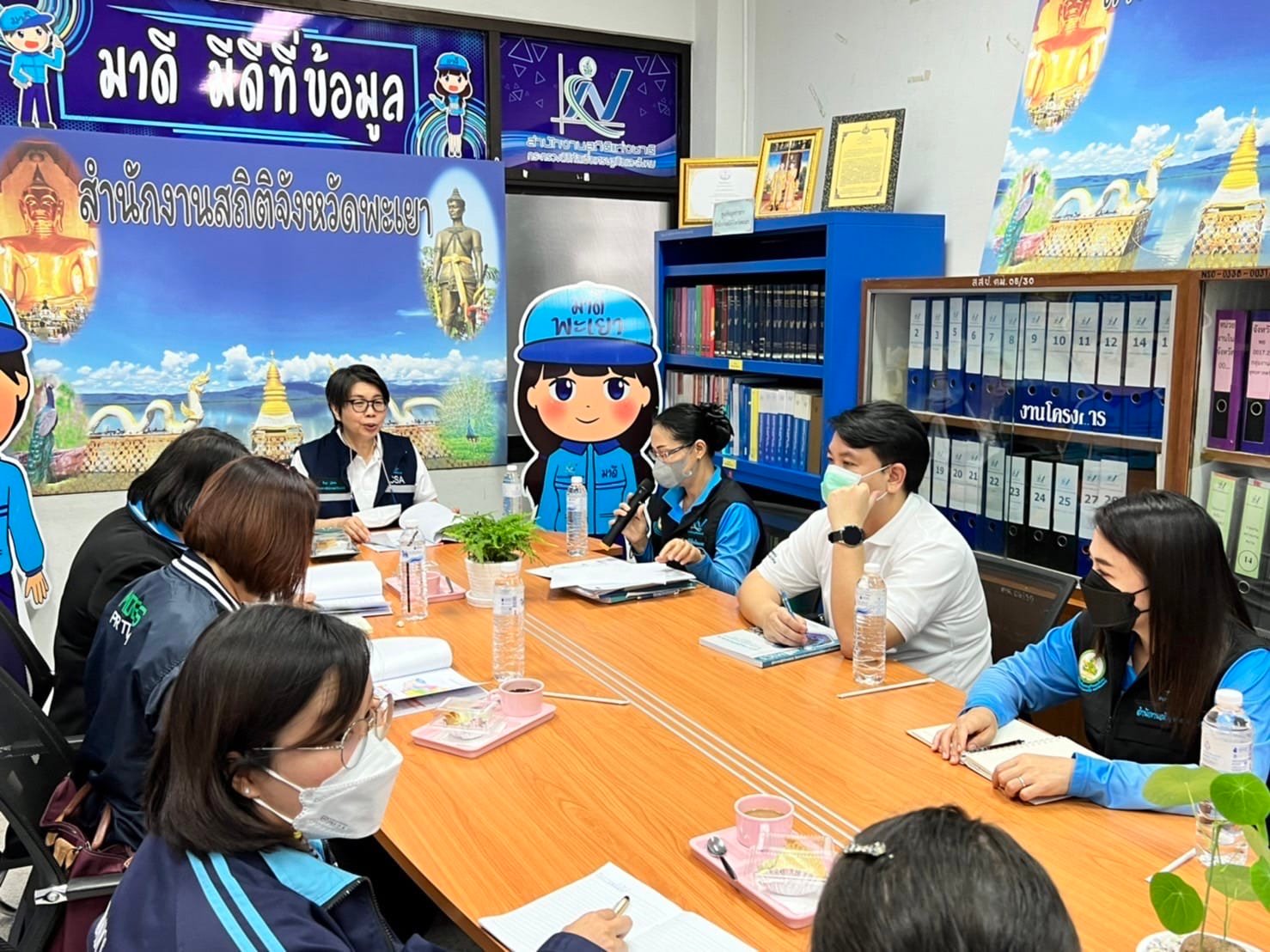 ลงพื้นที่สังเกตการณ์การปฏิบัติงานสนามโครงการ MICS7 จ.พะเยา