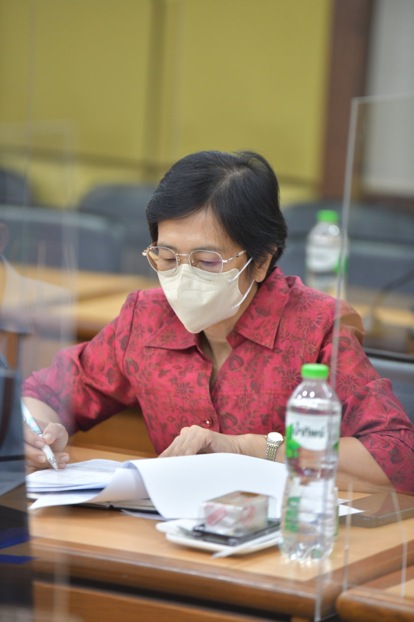 ประชุมคณะทำงานพิจารณาค่าตอบแทนการปฏิบัติงานสนามสำมะโนทดลอง โครงการสำมะโนการเกษตร พ.ศ. 2566