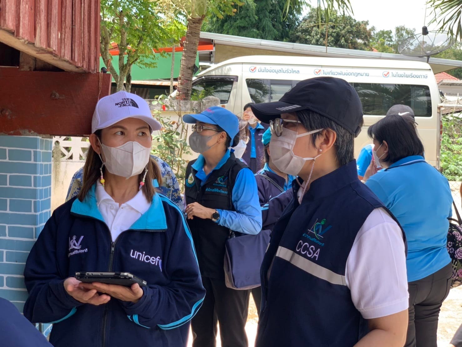 ลงพื้นที่สังเกตการณ์การปฏิบัติงานสนามโครงการ MICS7 จ.พะเยา