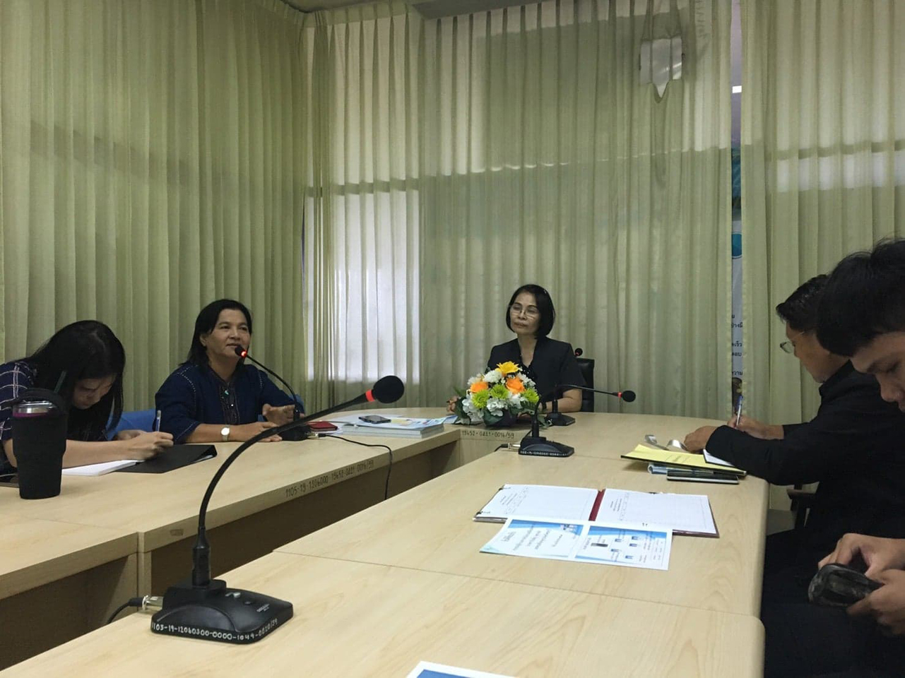 เข้าร่วมการอบรมและบรรยายให้องค์ความรู้