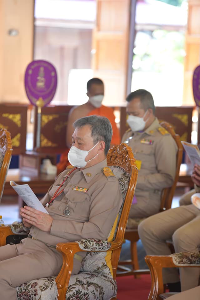 พิธีเจริญพระพุทธมนต์และเจริญจิตตภาวนา เพื่อถวายพระพรชัยมงคลแด่สมเด็จพระเจ้าลูกเธอ  เจ้าฟ้าพัชรกิติยาภา นเรนทิราเทพยวดี กรมหลวงราชสาริณีสิริพัชร มหาวัชรราชธิดา  พิธีเจริญพระพุทธมนต์และเจริญจิตตภาวนา เพ