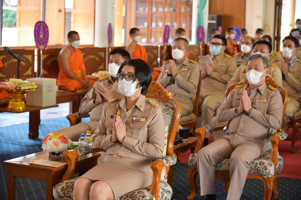 พิธีเจริญพระพุทธมนต์และเจริญจิตตภาวนา เพื่อถวายพระพรชัยมงคลแด่สมเด็จพระเจ้าลูกเธอ  เจ้าฟ้าพัชรกิติยาภา นเรนทิราเทพยวดี กรมหลวงราชสาริณีสิริพัชร มหาวัชรราชธิดา  พิธีเจริญพระพุทธมนต์และเจริญจิตตภาวนา เพ