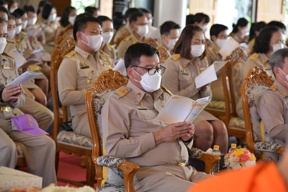 พิธีเจริญพระพุทธมนต์และเจริญจิตตภาวนา เพื่อถวายพระพรชัยมงคลแด่สมเด็จพระเจ้าลูกเธอ  เจ้าฟ้าพัชรกิติยาภา นเรนทิราเทพยวดี กรมหลวงราชสาริณีสิริพัชร มหาวัชรราชธิดา  พิธีเจริญพระพุทธมนต์และเจริญจิตตภาวนา เพ