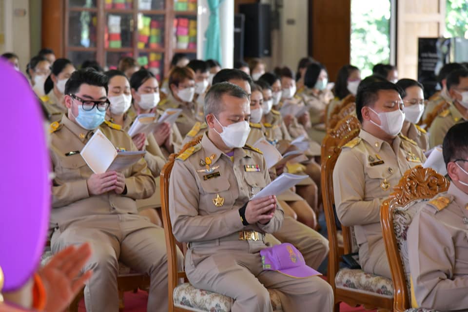 พิธีเจริญพระพุทธมนต์และเจริญจิตตภาวนา เพื่อถวายพระพรชัยมงคลแด่สมเด็จพระเจ้าลูกเธอ  เจ้าฟ้าพัชรกิติยาภา นเรนทิราเทพยวดี กรมหลวงราชสาริณีสิริพัชร มหาวัชรราชธิดา  พิธีเจริญพระพุทธมนต์และเจริญจิตตภาวนา เพ