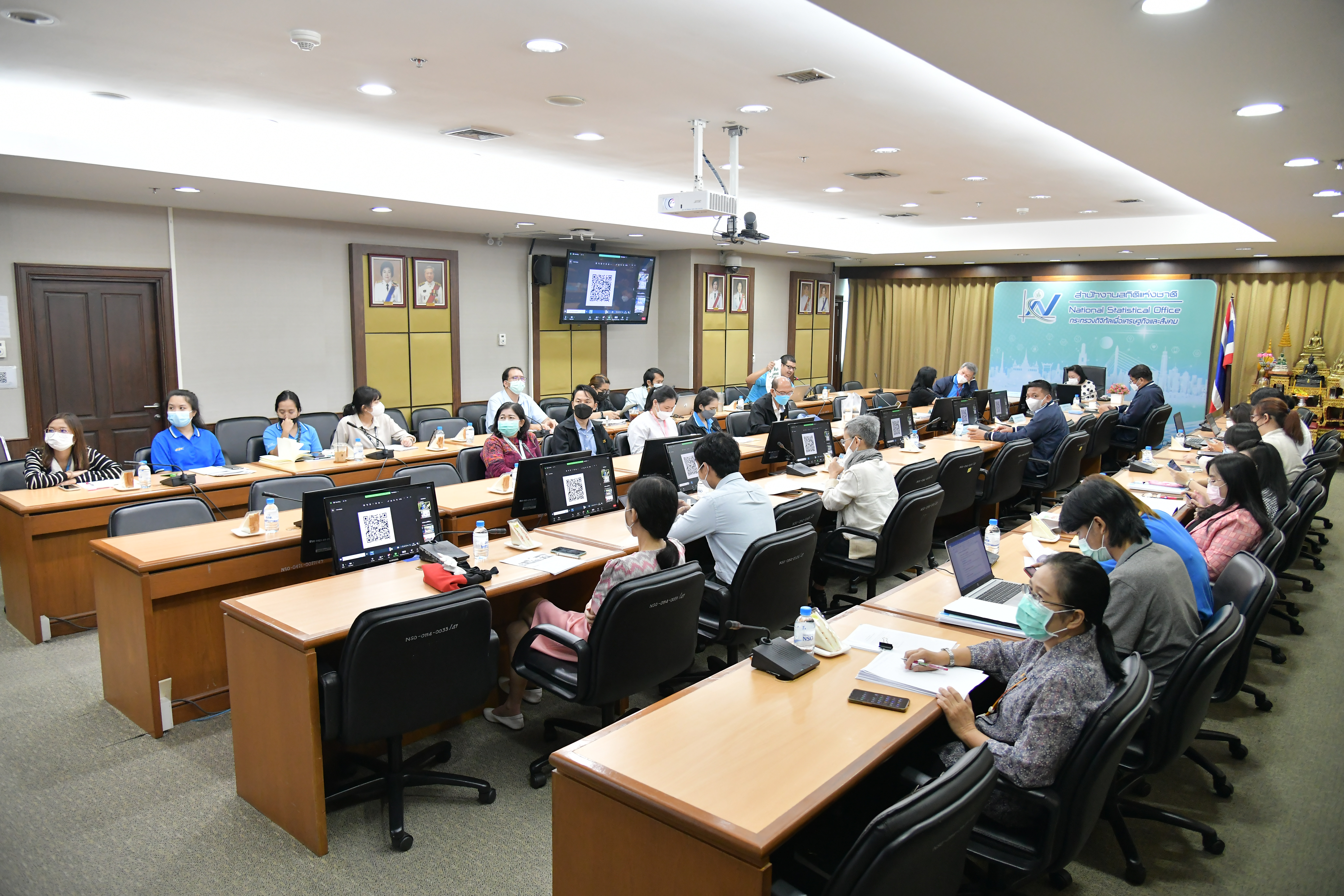 สสช. ประชุมชี้แจงโครงการสำมะโนการเกษตร พ.ศ. 2566 ระดับเจ้าหน้าที่วิชาการ กลุ่มที่ 1 จังหวัดในภาคเหนือและภาคตะวันออกเฉียงเหนือ