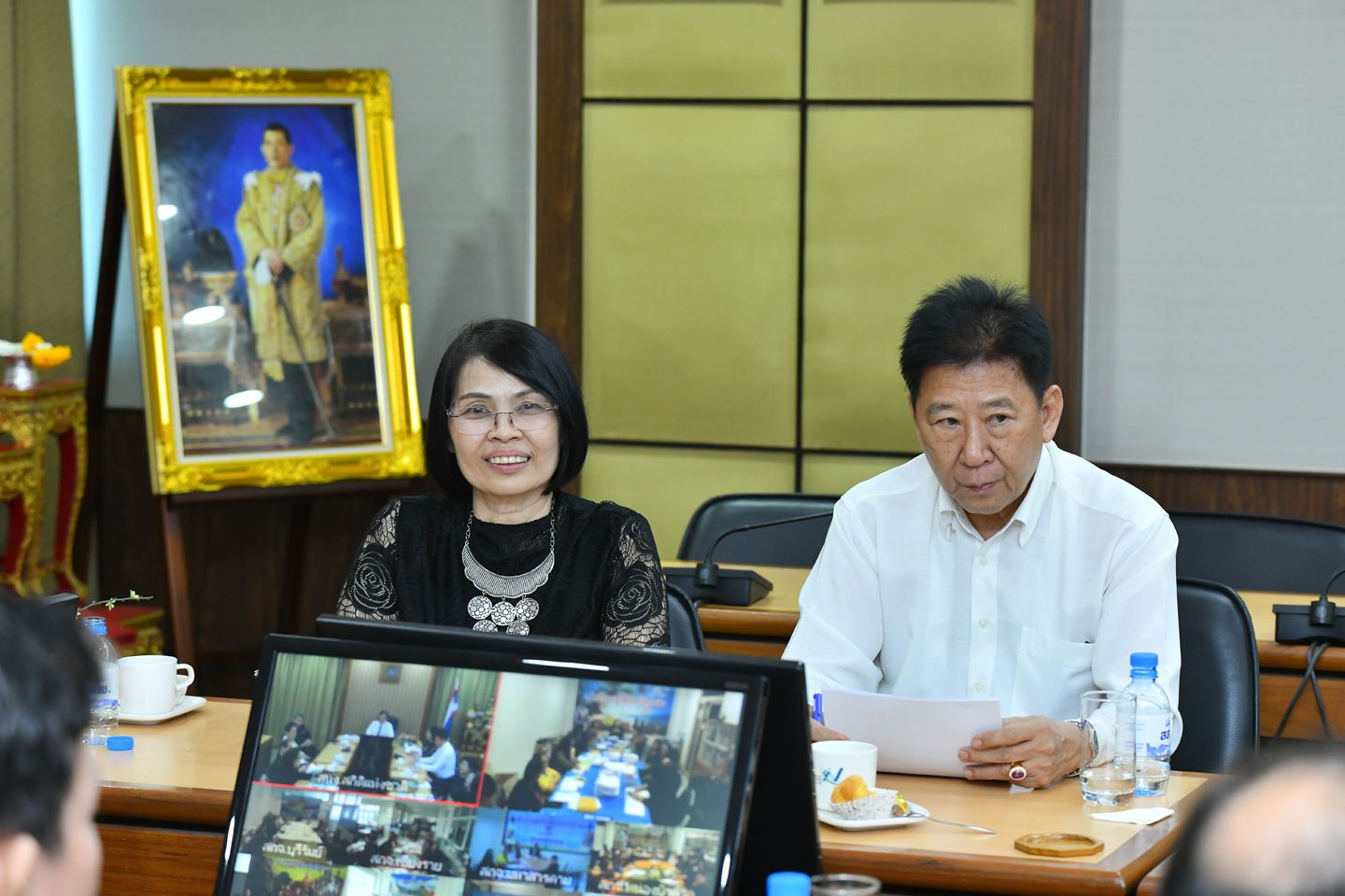ประชุม VDO Conference โครงการน้ำ