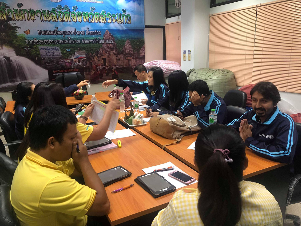 ลงพื้นที่สังเกตการณ์งานสนามโครงการ MICS6 จังหวัดสระแก้ว