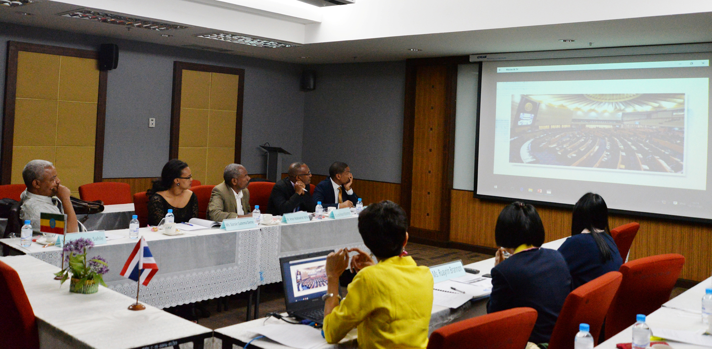 สำนักงานสถิติกลางแห่งเอธิโอเปียศึกษาดูงาน