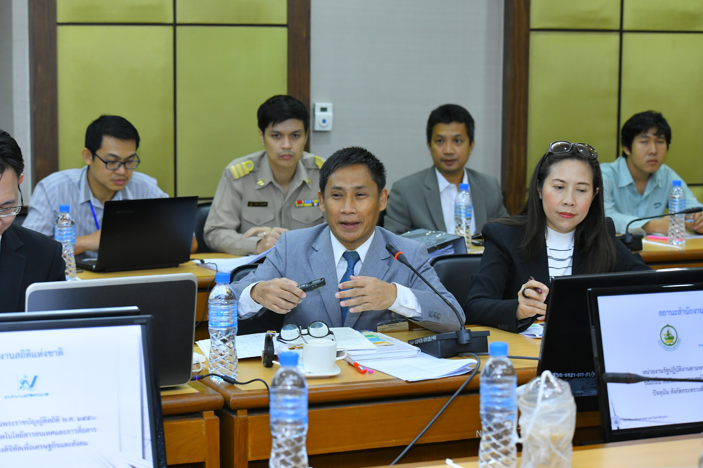 ประชุมจัดทำร่างทิศทางและกลยุทธ์ของสำนักงานสถิติฯ