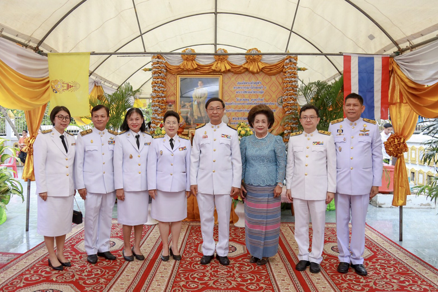 พิธีถวายผ้าพระกฐินพระราชทานกระทรวงดิจิทัลเพื่อเศรษฐกิจและสังคม