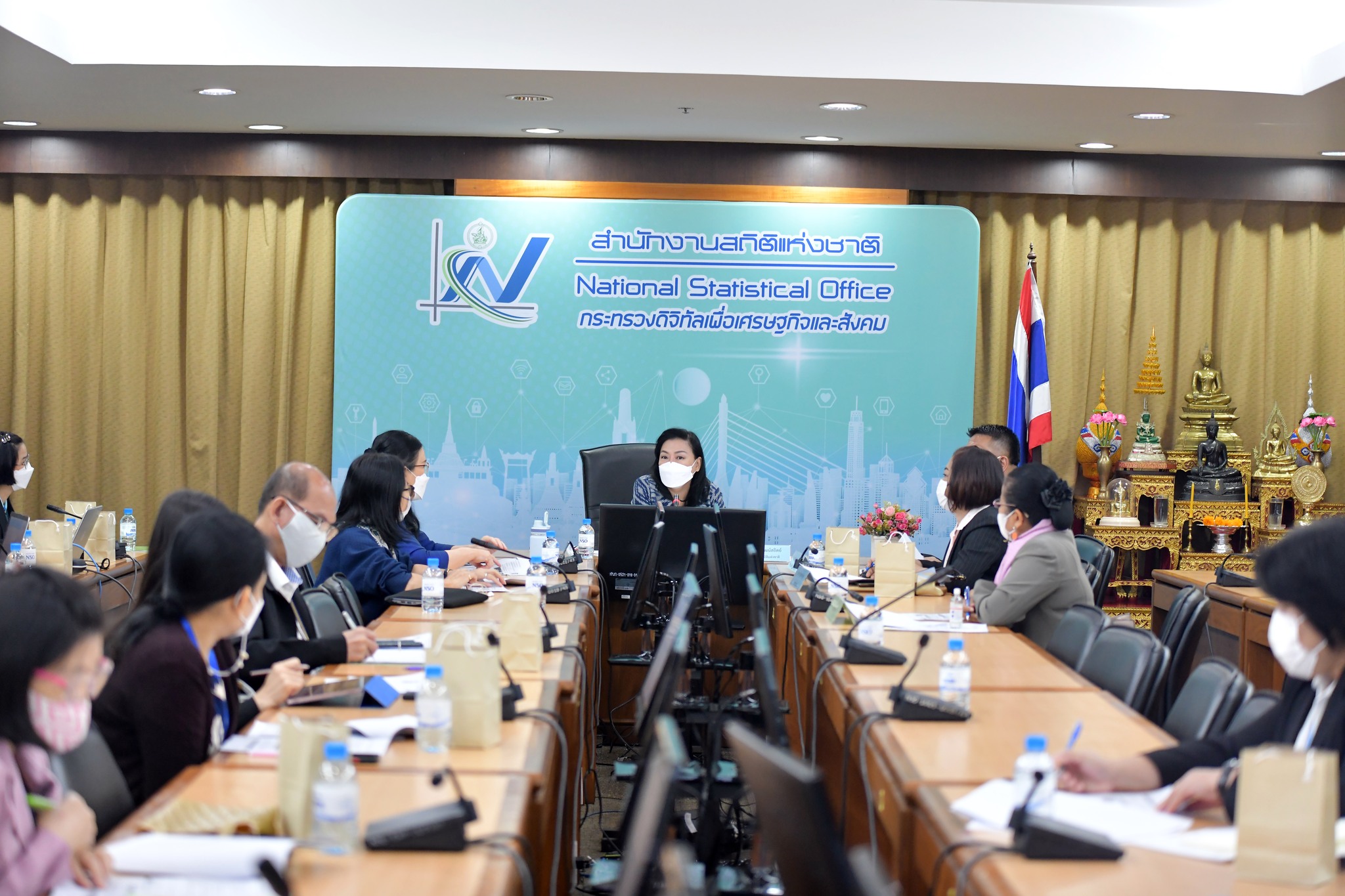 การประชุมคณะทำงานเตรียมงานประชาสัมพันธ์และเผยแพร่ผล โครงการสำมะโนการเกษตร พ.ศ. 2566 ครั้งที่ 1/2566