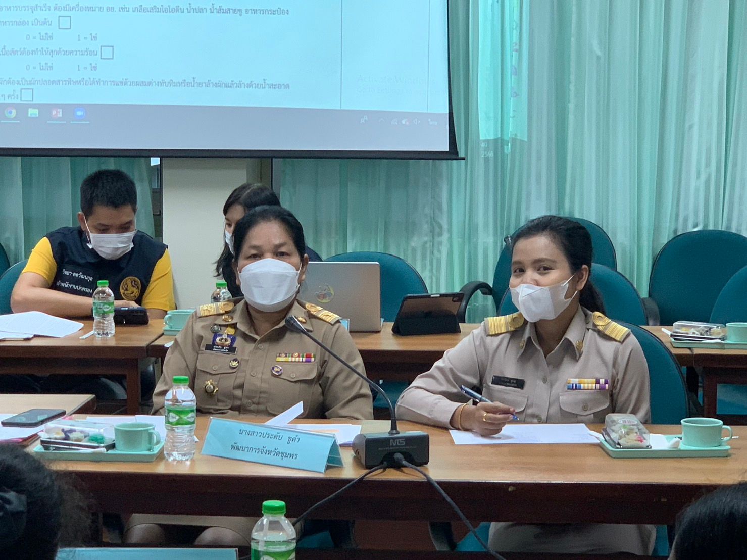 ประชุมโครงการนำร่องการจัดทำข้อมูลเพื่อสนับสนุนการแก้ปัญหาความยากจนในจังหวัดชุมพรและจังหวัดสิงห์บุรี