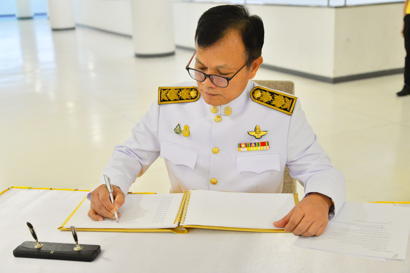 พิธีถวายสัตย์ปฏิญาณ