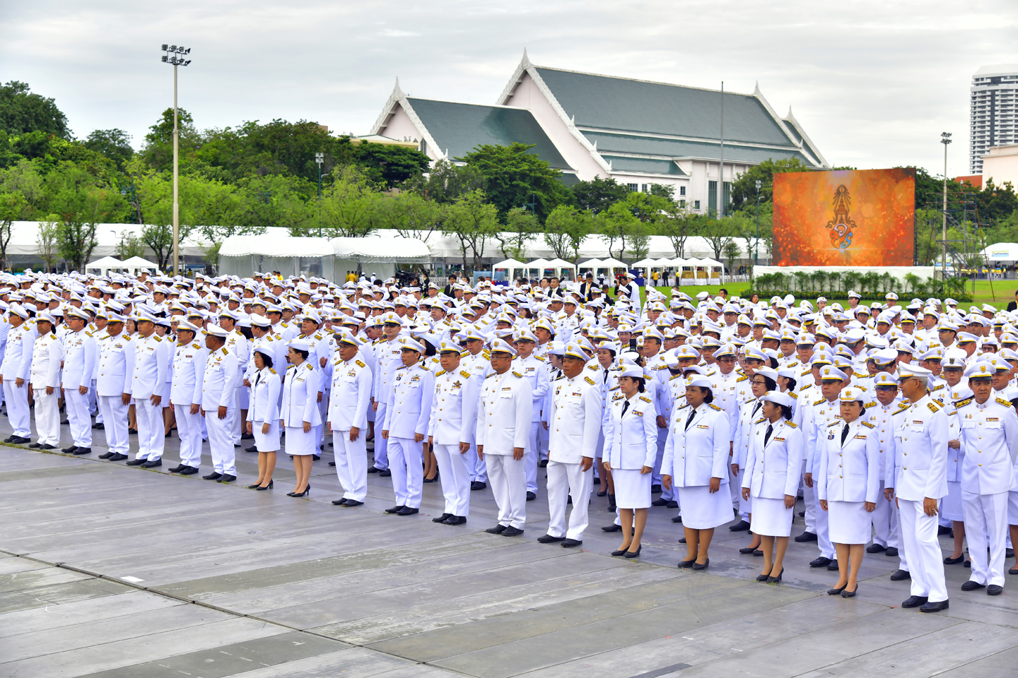 พิธีถวายสัตย์ปฏิญาณ ลงนามถวายพระพร และถวายพระพรชัยมงคล