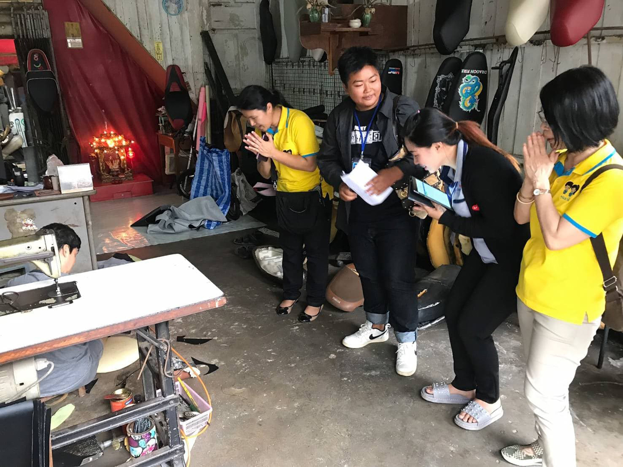 ลงพื้นที่สังเกตการณ์งานสนามโครงการระบบการจัดเก็บข้อมูลโครงสร้างพื้นฐานระดับพื้นที่ เพื่อการบริหารจัดการทรัพยากรน้ำอย่างยั่งยืน ในลุ่มน้ำทั่วประเทศ จำนวน 25 ลุ่มน้ำ (โครงการระยะที่ 1)