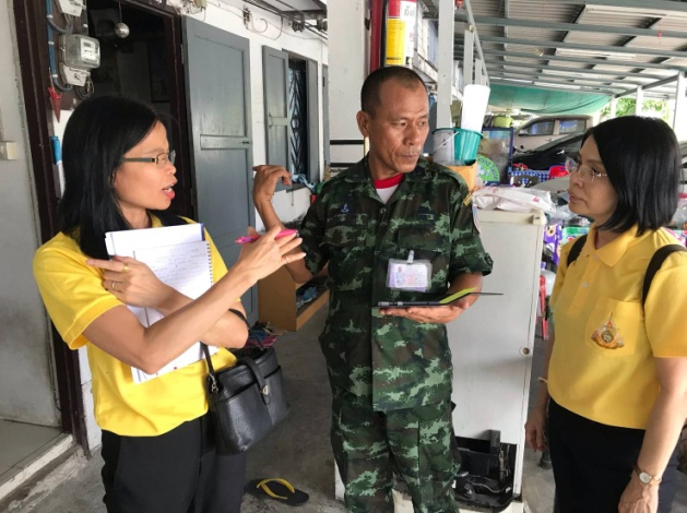 ลงพื้นที่สังเกตการณ์งานสนามโครงการระบบการจัดเก็บข้อมูลโครงสร้างพื้นฐานระดับพื้นที่ เพื่อการบริหารจัดการทรัพยากรน้ำอย่างยั่งยืน ในลุ่มน้ำทั่วประเทศ จำนวน 25 ลุ่มน้ำ (โครงการระยะที่ 1)