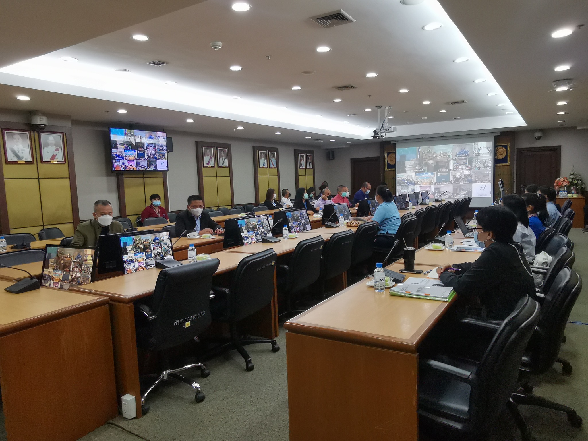 การประชุมแผนการดำเนินงานระหว่างสำนักงานสถิติแห่งชาติกับสำนักงานสถิติจังหวัด 76 จังหวัด ครั้งที่ 4/2566