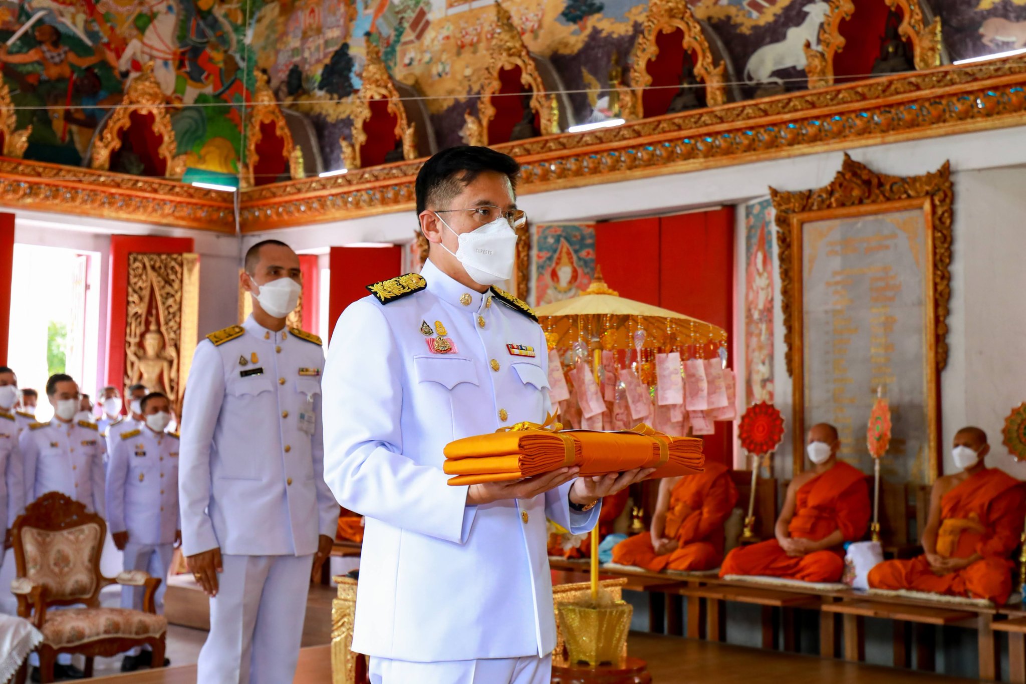 พิธีทอดผ้าป่าเพื่อน้อมเกล้าน้อมกระหม่อมถวายพระราชกุศลแด่พระบาทสมเด็จ พระบรมชนกาธิเบศรมหาภูมิพลอดุลยเดชมหาราช บรมนาถบพิตร เนื่องในวันคล้ายวันสวรรคต