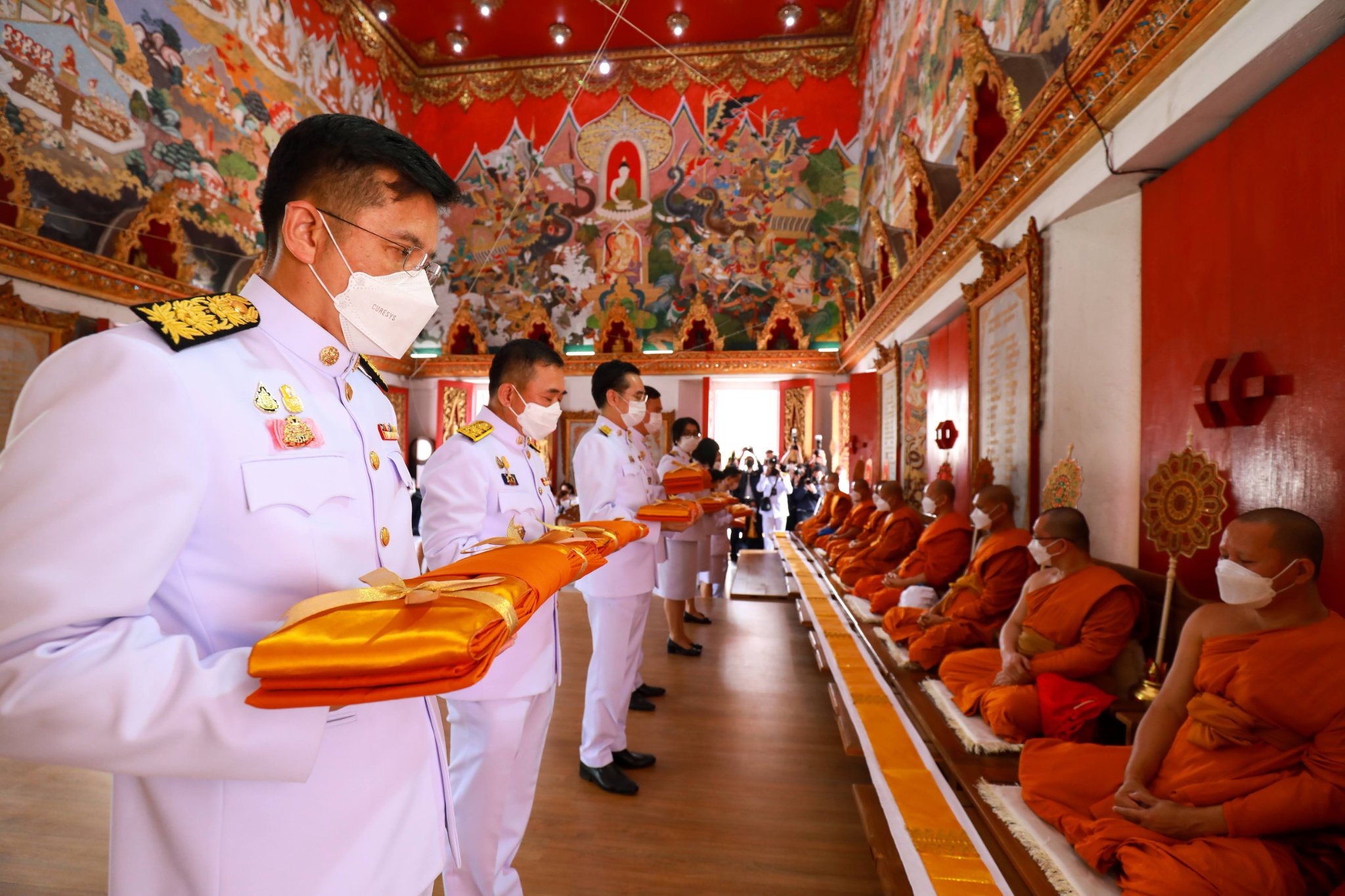 พิธีทอดผ้าป่าเพื่อน้อมเกล้าน้อมกระหม่อมถวายพระราชกุศลแด่พระบาทสมเด็จ พระบรมชนกาธิเบศรมหาภูมิพลอดุลยเดชมหาราช บรมนาถบพิตร เนื่องในวันคล้ายวันสวรรคต