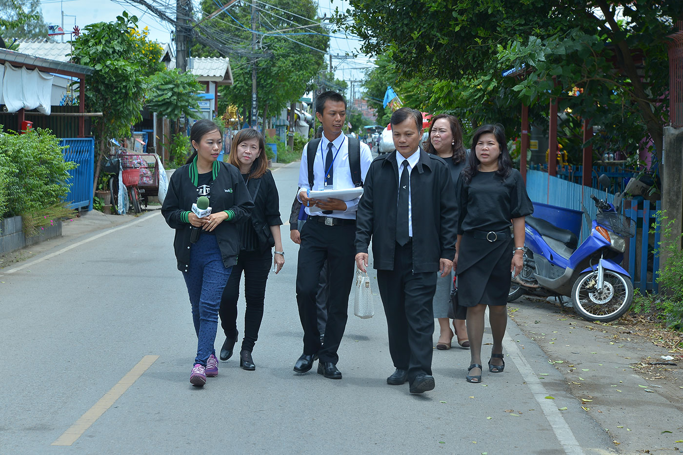 ลงพื้นที่บันทึกเทปรายการเดินหน้าประเทศไทย