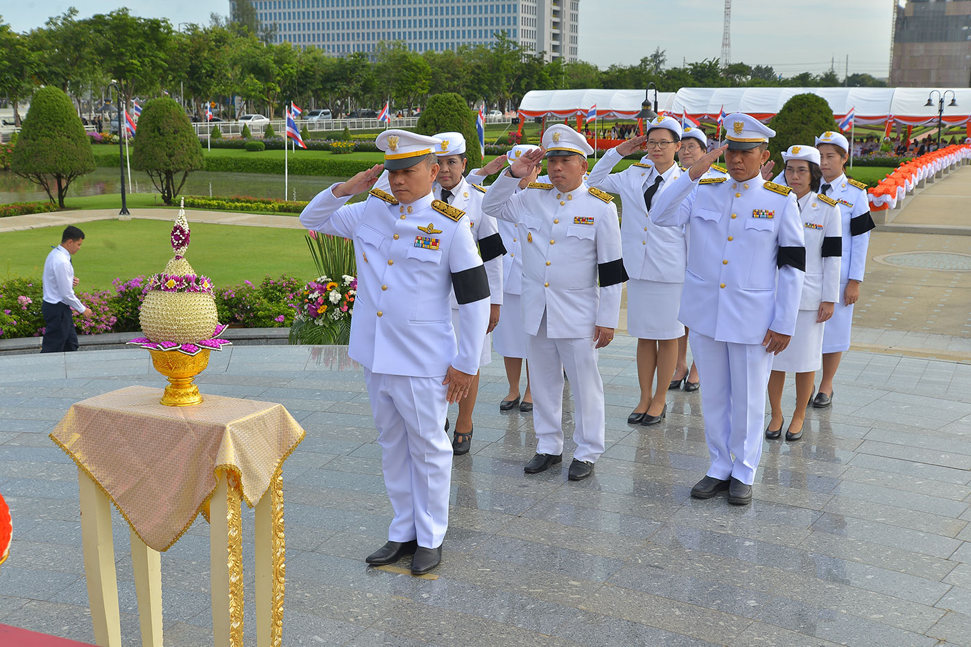 พิธีถวายเครื่องสักการะ​