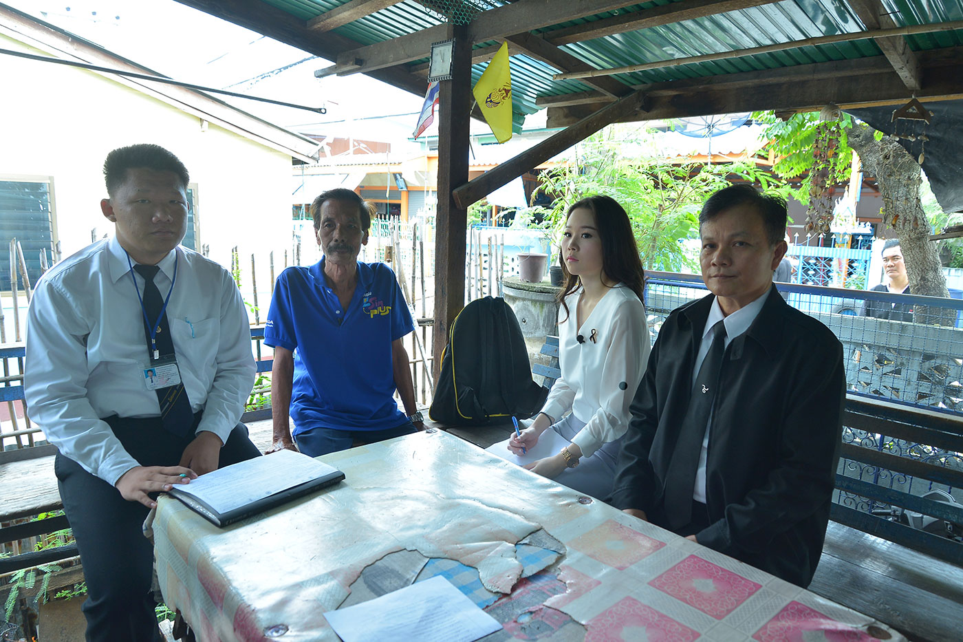 ลงพื้นที่บันทึกเทปรายการเดินหน้าประเทศไทย