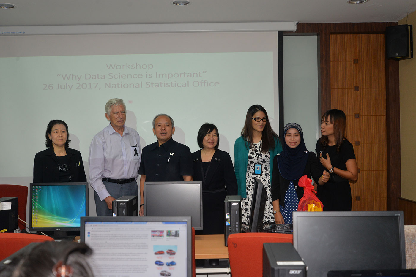 ประชุมเชิงปฏิบัติการ “Why Data Science is Important”