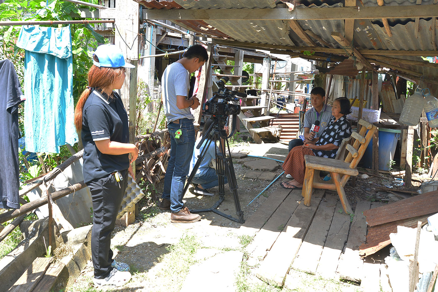ให้สัมภาษณ์ VOICE TV​