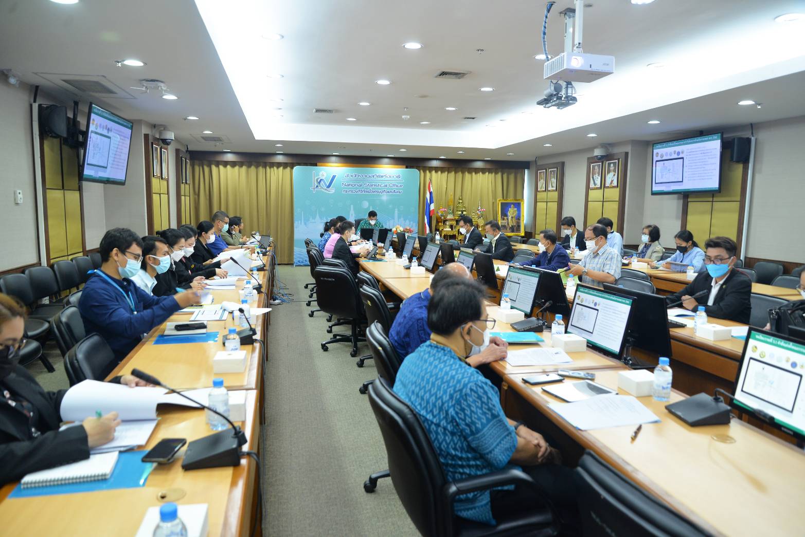 การประชุมคณะกรรมการกำกับโครงการสำมะโนการเกษตร พ.ศ. 2566 ครั้งที่ 1/2565