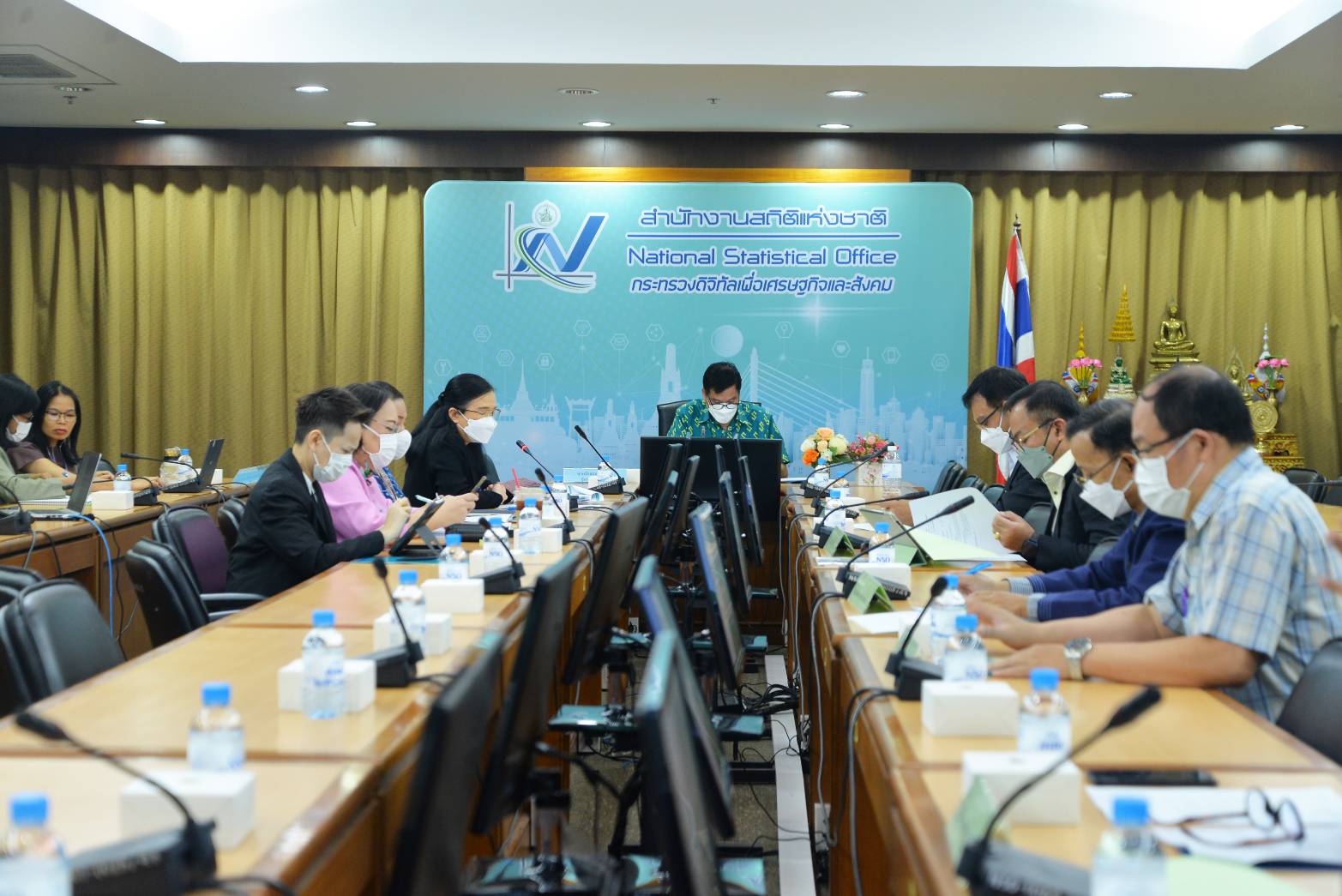 การประชุมคณะกรรมการกำกับโครงการสำมะโนการเกษตร พ.ศ. 2566 ครั้งที่ 1/2565
