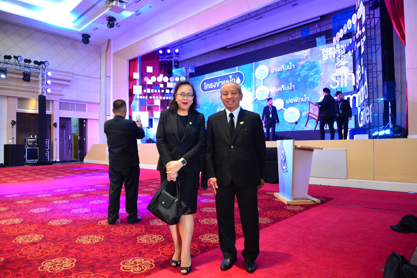 สำนักงานสถิติฯ ร่วมจัดแสดงนิทรรศการโครงการน้ำ