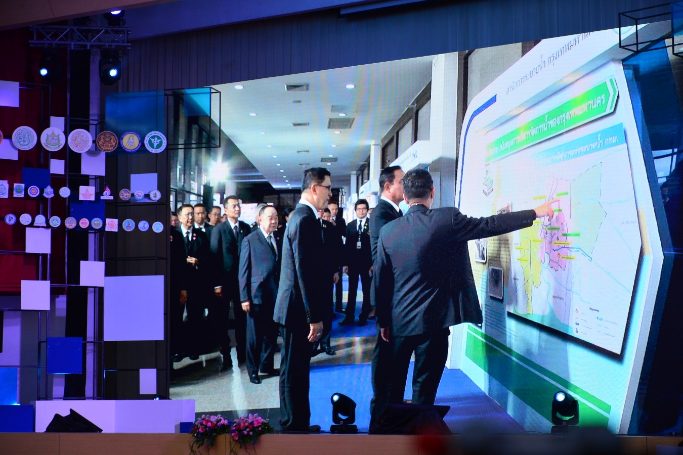 สำนักงานสถิติฯ ร่วมจัดแสดงนิทรรศการโครงการน้ำ