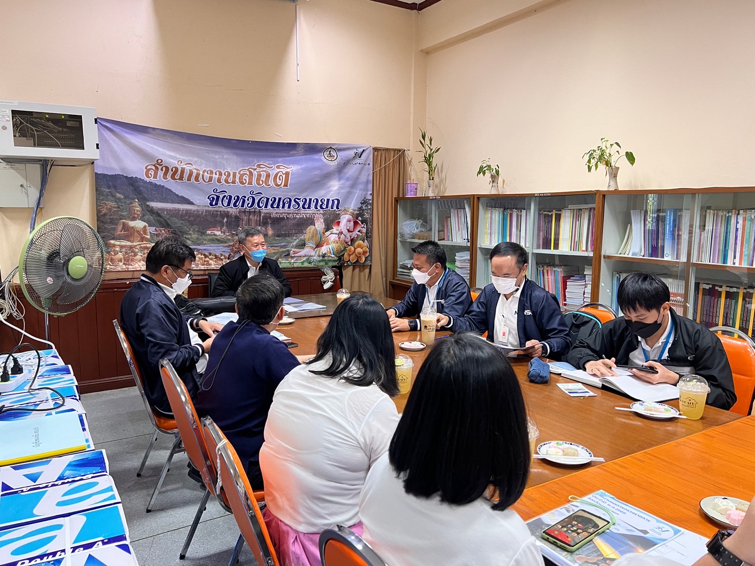 ผู้บริหารและคณะ ตรวจราชการ ณ จังหวัดปราจีนบุรี และจังหวัดนครนายก