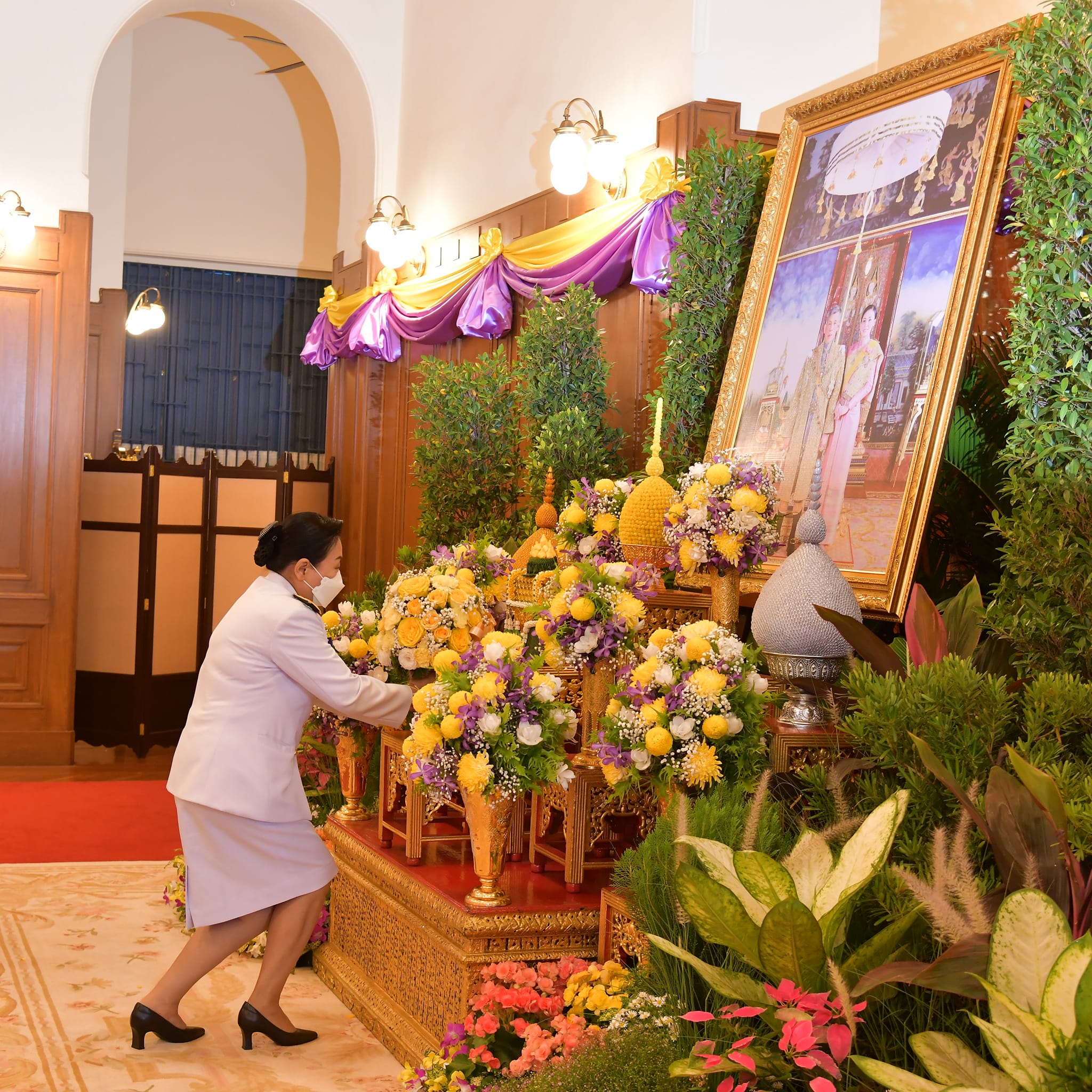สสช.ร่วมพิธีถวายพระพรปีใหม่ 2566