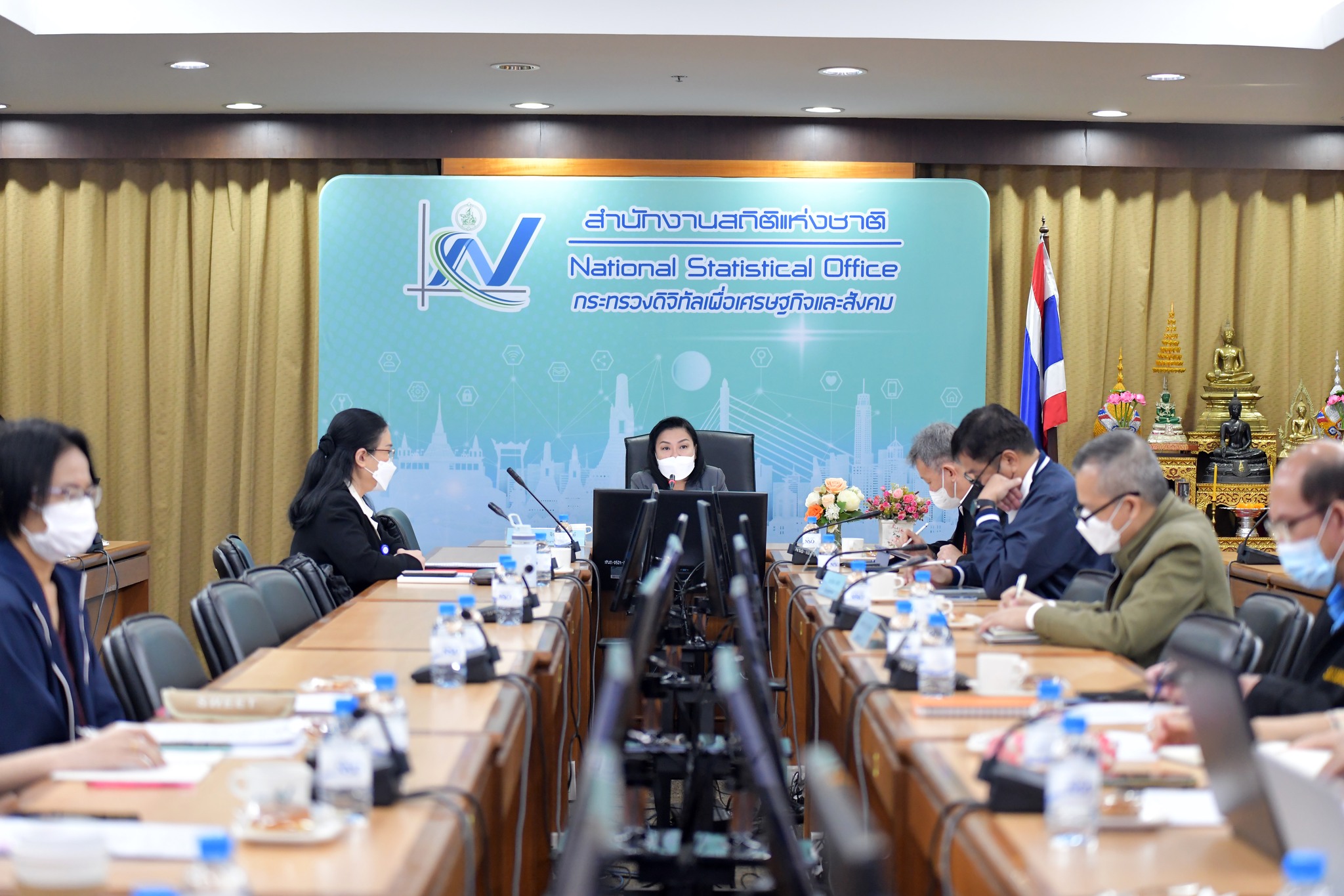 การประชุมชี้แจงการตรวจสอบเขตปฏิบัติงาน (Pre-census) โครงการสำมะโนการเกษตร พ.ศ. 2566