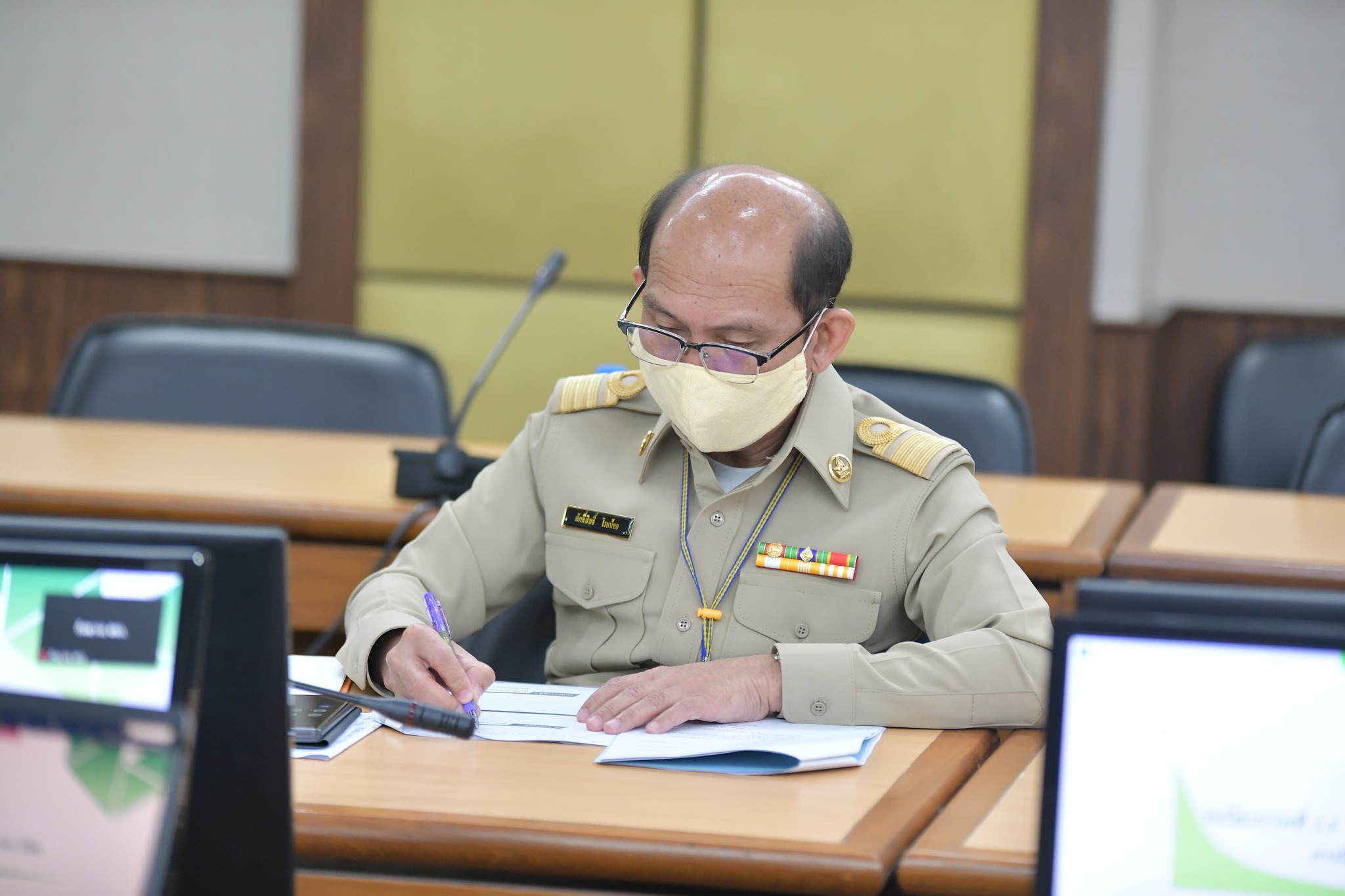 การประชุมคณะทำงานเตรียมการเก็บรวบรวมข้อมูลในพื้นที่ลักษณะพิเศษ โครงการสำรวจสำมะโนการเกษตร พ.ศ. 2566 ครั้งที่ 1/2566