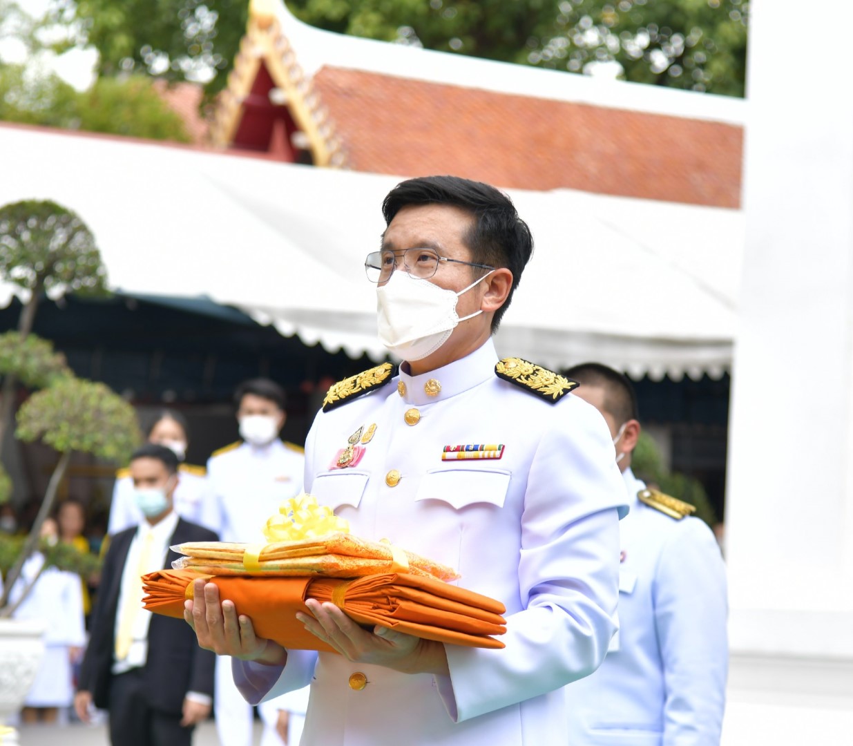 พิธีถวายผ้าพระกฐินพระราชทานกระทรวงดิจิทัลเพื่อเศรษฐกิจและสังคม ประจำปี 2565  