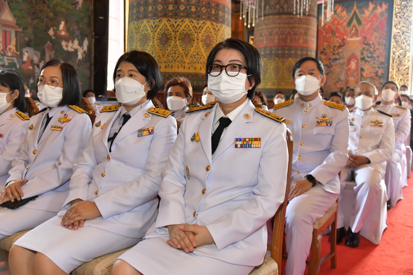 พิธีถวายผ้าพระกฐินพระราชทานกระทรวงดิจิทัลเพื่อเศรษฐกิจและสังคม ประจำปี 2565  