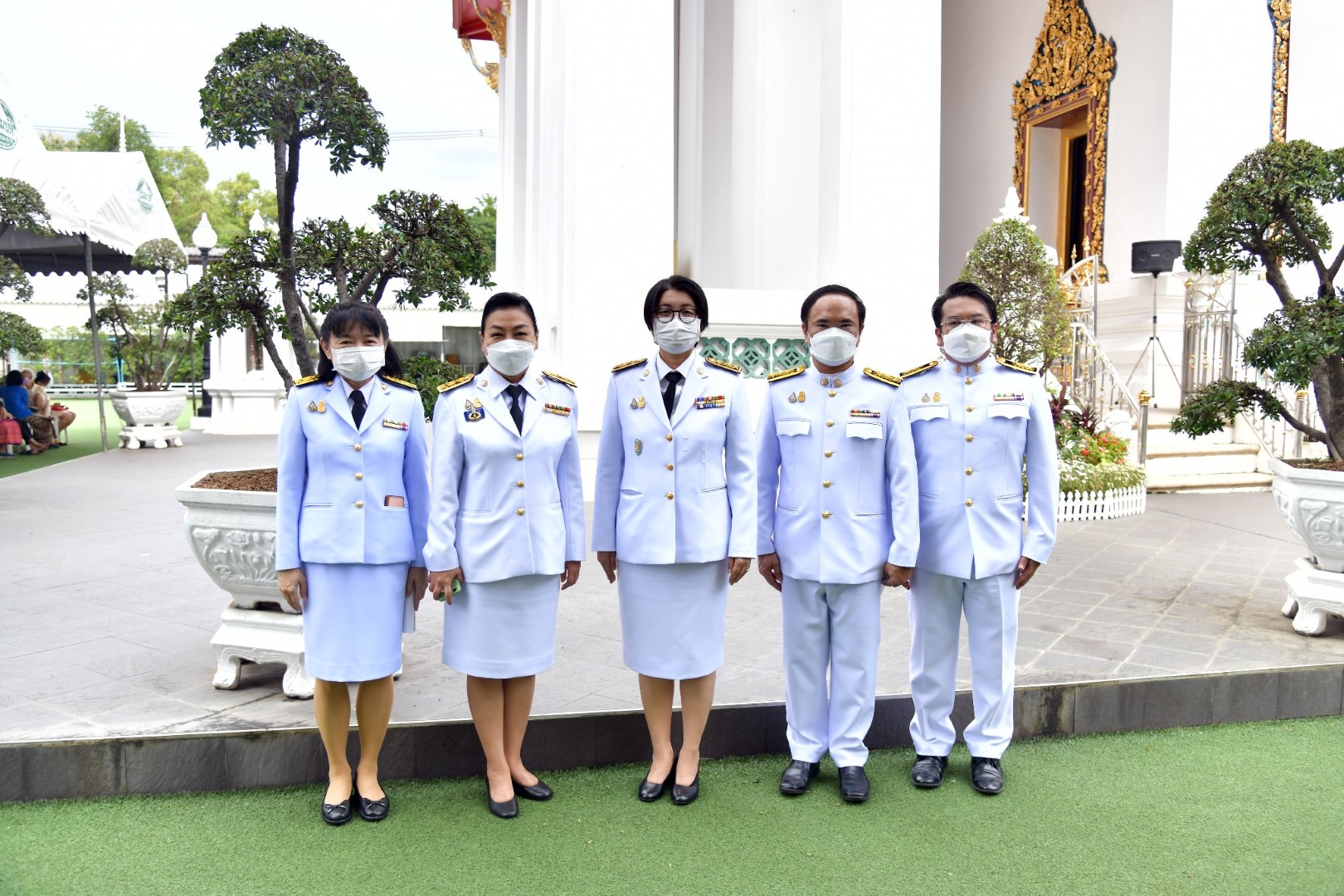 พิธีถวายผ้าพระกฐินพระราชทานกระทรวงดิจิทัลเพื่อเศรษฐกิจและสังคม ประจำปี 2565  