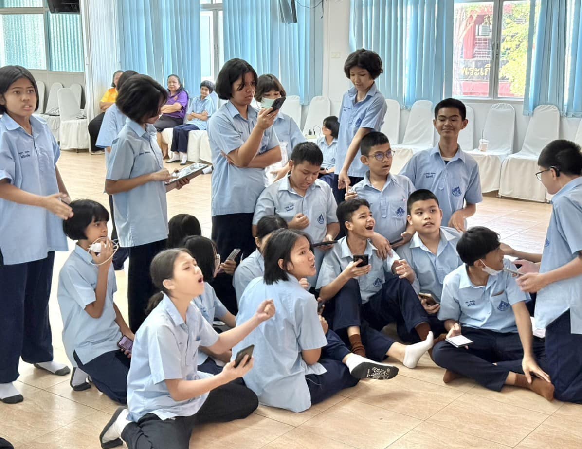 เครือข่ายสถิติ ณ โรงเรียนเศรษฐเสถียร ในพระราชูปถัมภ์